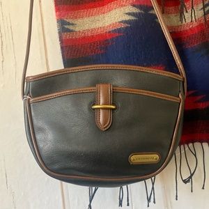 Vintage Liz Claiborne Two Tone Crossbody Bag